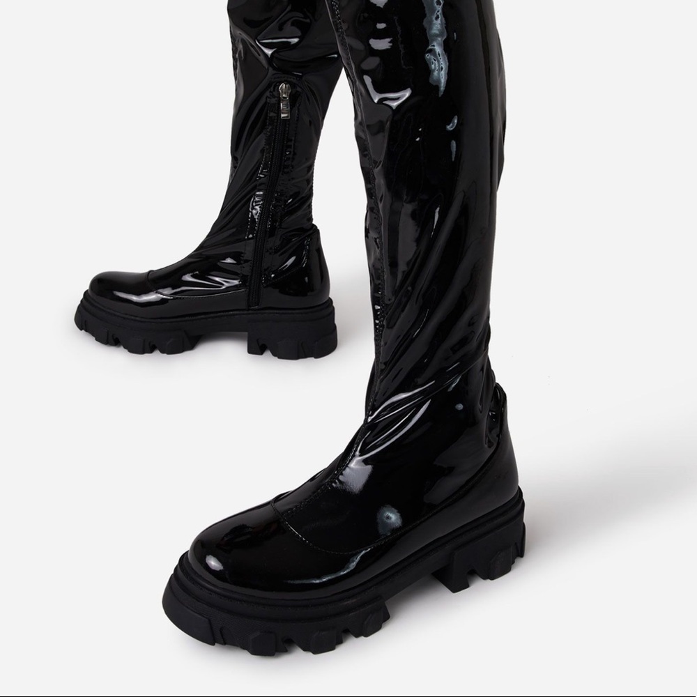 EGO Chunky Sole Thigh High Boots